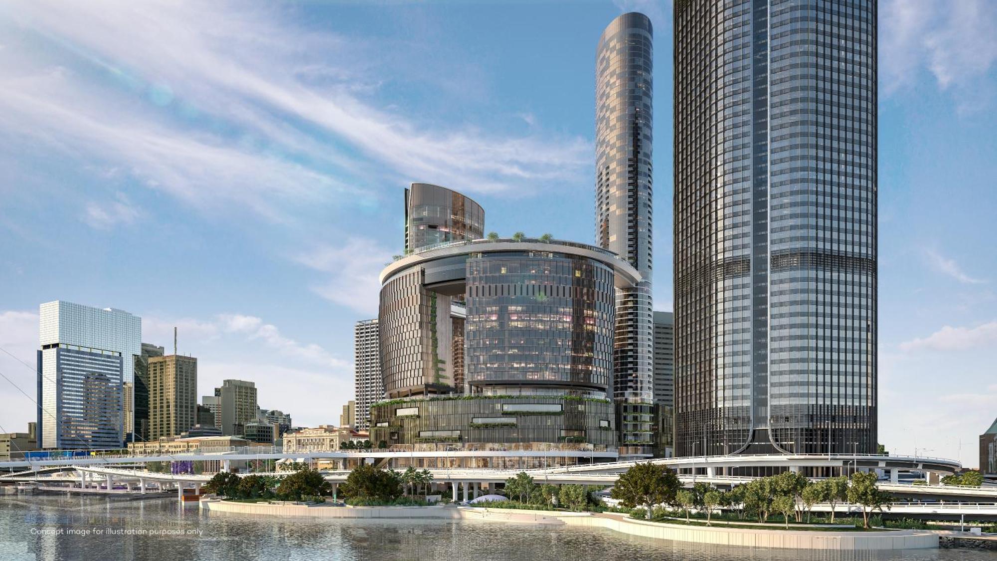 Hotel The Star Grand Brisbane Exteriér fotografie